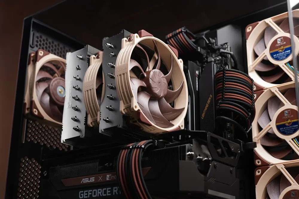 Noctua NH-D15 G2, 2x140 mm CPU Cooler, Brown - Multitronic